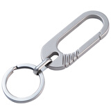 YORA跑道钛合金汽车钥匙扣男士挂件钥匙链圈环锁匙扣腰挂电动车摩托车