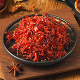 三只松鼠灯影牛肉丝麻辣牛肉干独立小包装四川特产熟食即食休闲零食小吃 【麻辣味】灯影牛肉丝100g*4袋