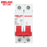 德力西（DELIXI）家用空气开关 微小型断路器过载保护器 电闸总闸开关空开 DZ47s C型 2P 63A