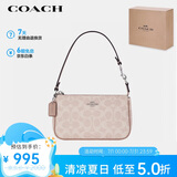 蔻驰（COACH）【品牌直供】女士NOLITA小号手提手拿包腋下包麻将包人造革