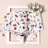 C'mon 全自动晴雨伞三折防晒遮阳伞太阳伞女防紫外线 泰迪熊自动伞