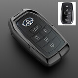 莎米特适用于丰田赛那钥匙套包 塞纳锁匙壳格瑞维亚车用品改装饰配件 丰田B款-黑色钥匙壳【单独壳】