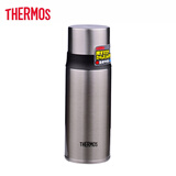 膳魔师（THERMOS）防漏不锈钢保温杯保温瓶保冷杯车载随手杯杯子保温壶焖烧杯FFM-350-SBK 350ml 不锈钢色