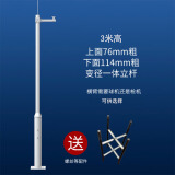 利瑞捷 监控杆3米一体常规