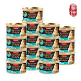 猫厨（frisian)猫罐头泰国进口宠物猫咪湿粮零食猫咪鱼肉罐头85g 24罐 白身鲔鱼+吻仔鱼