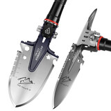 哈拿 HN-G13至尊版迷你工兵铲子冰上行走镐登山杖过功能战术兵工铲