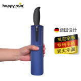 happyrain德国雨伞男士伞双人超大商务伞车载折叠防爆冲双层创意全自动伞 蓝色刀柄-双层【防爆冲安全型】