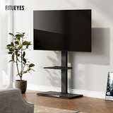 FITUEYES 55-80英寸电视机落地式支架 液晶屏挂架适用大尺寸电视TCL创维海信小米红米索尼 TT208001MB（有托盘）
