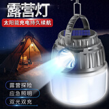 神鱼（SHENYU）太阳能充电灯泡户外露营灯帐篷灯营地灯LED停电应急家用照明灯