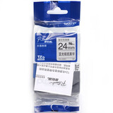 兄弟（brother） 标签机色带原装标签打印机标签带标签纸24mm宽度 强粘性银底黑字24mm TZe-SM951