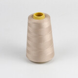 WEDOO 缝纫线家用缝纫机线宝塔线涤纶针线402线手缝线衣服裤子缝补线 米黄