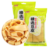 南益 方便食品 精选豆皮130g 凉拌腐皮油豆皮豆腐皮火锅食材