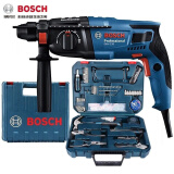 博世 电锤冲击钻家用电镐GBH220电钻大功率720w轻型2公斤电锤水电安装 电锤电镐+博世工具箱108件套装
