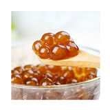 喜芝皇 珍珠奶茶 黑珍珠琥珀粉圆袋装1KG 脏脏珍珠奶茶奶茶店甜品原料 琥珀珍珠1kg*1