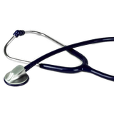 HMYL 华美医用听诊器专业型医用心肺音听诊单面听筒听诊器 可刻字刻标 黑色 普盒装