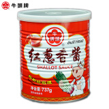 牛头牌 全国免运 台湾原产 红葱香酱737g罐装 香葱酱  酱料拌面酱