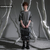 COMBACK VAST SKY 浩瀚星空系列 旅行休闲双肩包情人节c0658书包大学生 黑色