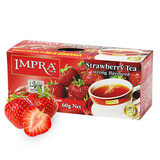 斯里兰卡 IMPRA 英伯伦 果味调味 红茶 30袋装 进口下午茶包 锡兰红茶 草莓 60g