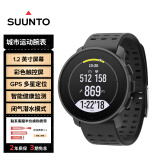 颂拓（SUUNTO）9 Peak Pro 多功能心率跑步HRV血氧铁三训练户外运动手表 精钢黑