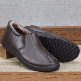 鸿兴祥老北京布鞋男棉鞋男鞋春秋冬季中老年人爸爸鞋轻便软底防滑老头鞋 893男咖大棉 41