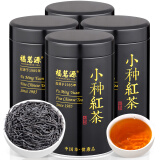 福茗源红茶 正山红茶小种 特级500g（125g*4罐）茶叶礼盒2024新茶叶红茶