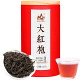 茗山生态茶 大红袍 新乌龙茶叶 环保木罐装 买1发4罐共400g