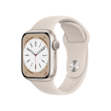 【9成新】Apple Watch Series 8 智能手表GPS款41毫米星光色铝金属表壳星光色运动型表带MNP63CH/A  