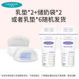 兰思诺（LANSINOH）乳垫2片+储奶袋2片体验装