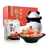 老坛子活泡菜袋装 什锦泡菜 四川眉山泡菜东坡活泡菜 方便菜即食下饭菜 网红熊猫坛500ml+什锦500g*2袋