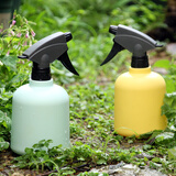 恰好时光手压喷水壶600ml花卉植物浇水壶浇花壶小喷壶园艺工具糖果绿