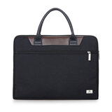 斯莫尔（SIMOER）SL-525 黑色男包手拿业务包公文包手提包横款15.6英寸电脑包厂家定制可印刷请联系客服