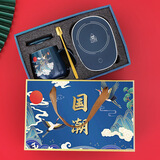 WINTERPALACE55度恒温水杯加热杯垫保温定制送人男女朋友伴手礼物生日毕业商务 暖暖杯子毕业礼物送老师 礼品盒套装