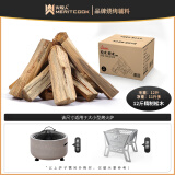 火牧人（Meritcook）篝火木材松木户外引燃烧火木柴野炊灶壁炉硬木精品烧火炉柴火木头 【松木】12斤