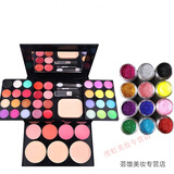 阿莎瑞雅儿童节化妆品全套套装眼影盘小孩学生初学者六一舞台淡妆裸妆幼儿 彩妆盘+12细闪粉