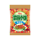 格力高（Glico）【百元吃遍格力高】格力高   菜园小饼小袋装休闲零食饼干 葱辣味50g