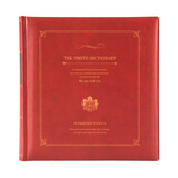 NCL仲林插袋式相册本200张6寸/ 复古影集/插页小家庭相薄照片书 红色 BPKG-200-4-R