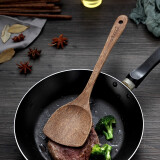 onlycook 锅铲鸡翅木铲 木头铲子家用木质不粘锅锅铲专用炒菜铲子汤勺饭勺 中号锅铲/1把