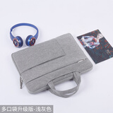 GYSFONE 适用华为MatePad Pro 10.8英寸平板电脑包防水保护套手提包收纳袋 浅灰色-多口袋手提包