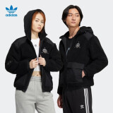 阿迪达斯 ADIDAS 三叶草 男女 MC SHERPA JKT 运动 夹克 HS2004 S码