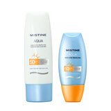 蜜丝婷 泰国版蜜丝婷防晒霜乳男女可用水润SPF50军训户外蜜思婷防晒霜 面部防晒+身体防晒组合装