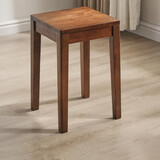 睿帆凳子实木凳子家用餐凳凳子餐桌凳小凳子高凳时尚创意木凳小板凳 「简约款」-加粗凳腿