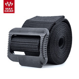MAXGEAR 响尾蛇K1战术腰带男士军迷户外腰带个性运动无金属塑料扣头尼龙 黑色 M