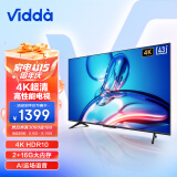 Vidda 海信 S43 43英寸 4K超高清 超薄全面屏电视 智慧屏 2G+16G 教育电视 游戏智能液晶电视以旧换新43V3F
