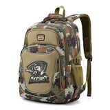 媚族 三级包绝地求生吃鸡同款3级包男中学生双肩书包防水时尚潮迷彩背包 军绿迷彩 [吃鸡同款书包+送三级头98K]