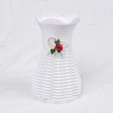 三沐简舍仿真花假花餐桌卧室客厅装饰品摆设花酒柜创意摆件工艺品塑料花 花筐