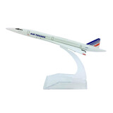 合金飞机玩具模型仿真客机波音国航380航空飞机模型 法国协和14厘米