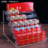 艺美天和（YIMEITIANHE）便利店超市烟架子亚克力指甲油展示架 放烟架烟盒烟架烟柜 六层 展示60包 内宽（4.7cm）