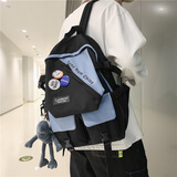 梦凡客书包女潮流ins风双肩包男初高中学生防泼水电脑包休闲背包
