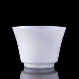 衡儒 德化羊脂玉白瓷茶壶茶杯功夫茶具手工陶瓷薄胎盖碗品茗杯套装家用 薄胎品茗杯
