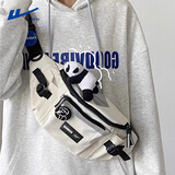 回力斜挎包男士胸包潮流街拍运动腰包休闲百搭学生情侣款骑行单肩包女